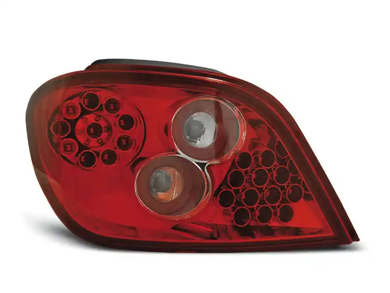 Lampy tylne LED PEUGEOT 307 04.01-07 RED WHITE LED Szybka wysyłka