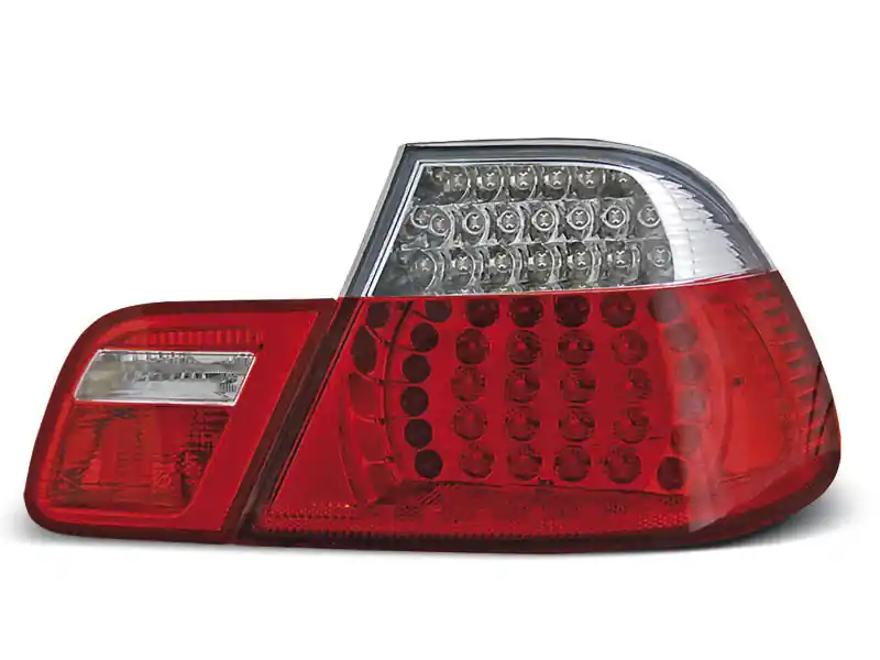 Lampy tylne LED RED WHITE BMW E46 04.99-03.03 COUPE Bezpieczne zakupy