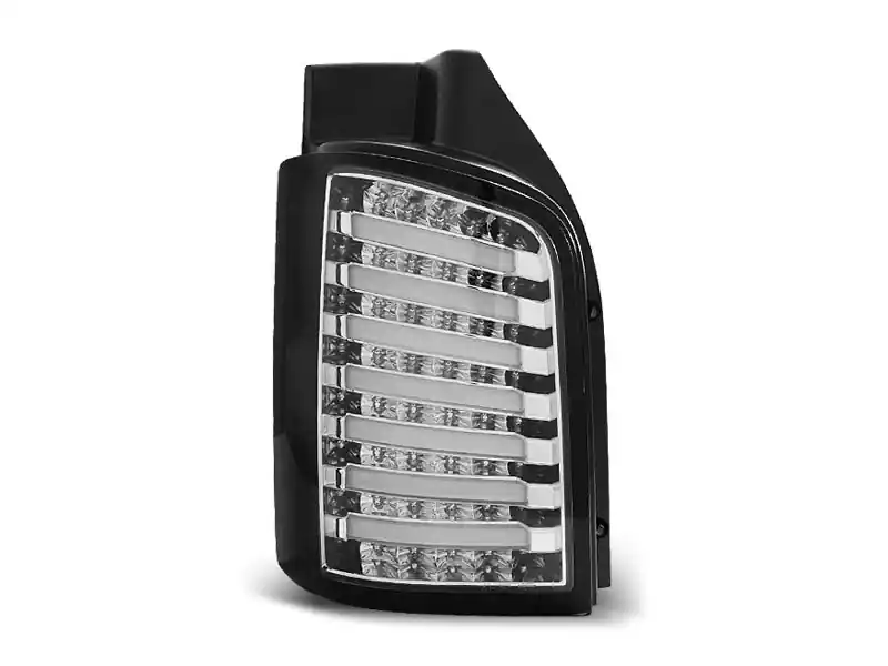 Lampy tylne LED CHROME BLACK VW T5 04.03-09 / 10-15 Łatwy zwrot