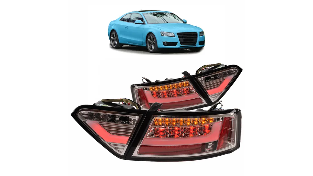 Ostatnia szansa Lampy Audi A5 8T Tył LED Chrome