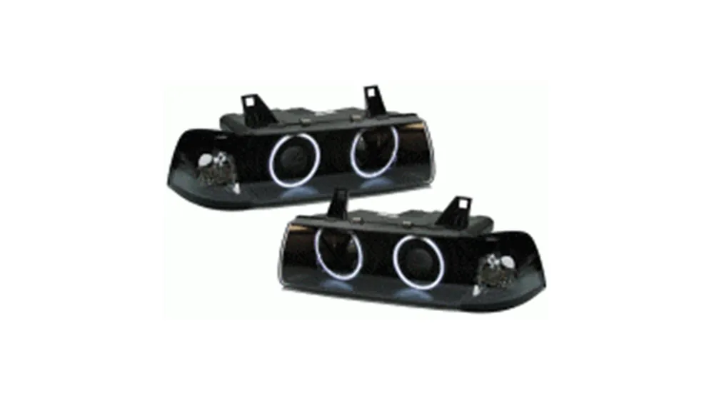 Lampy BMW 3 E36 Przód CCFL Black Bestseller