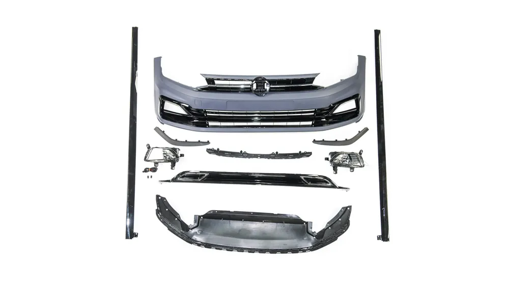 Bodykit Volkswagen POLO VI z Halogenami Nowy