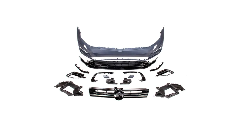 Sprawdź teraz Zderzak Volkswagen Golf 7 Przód PDC SRA Grill