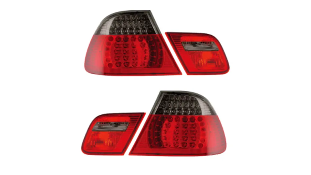 Lampy BMW 3 E46 Tył LED Red-Smoke Szybka dostawa