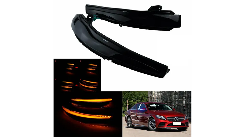 Kierunkowskazy Mercedes-Benz C W205 Mercedes-Benz V W447 VITO W447 Mercedes-Benz S W222 EQV Boczne Dynamic LED Dostępne od ręki