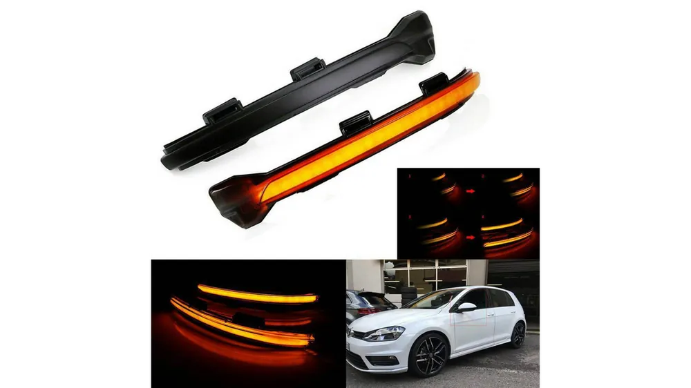 Dostępne od ręki Kierunkowskazy Volkswagen Golf 7 Boczne Dynamic LED
