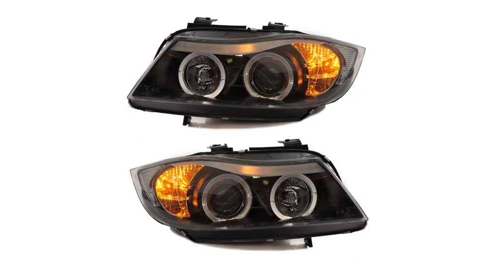 Lampy BMW 3 E90 E91 Przód Black Ograniczona ilość