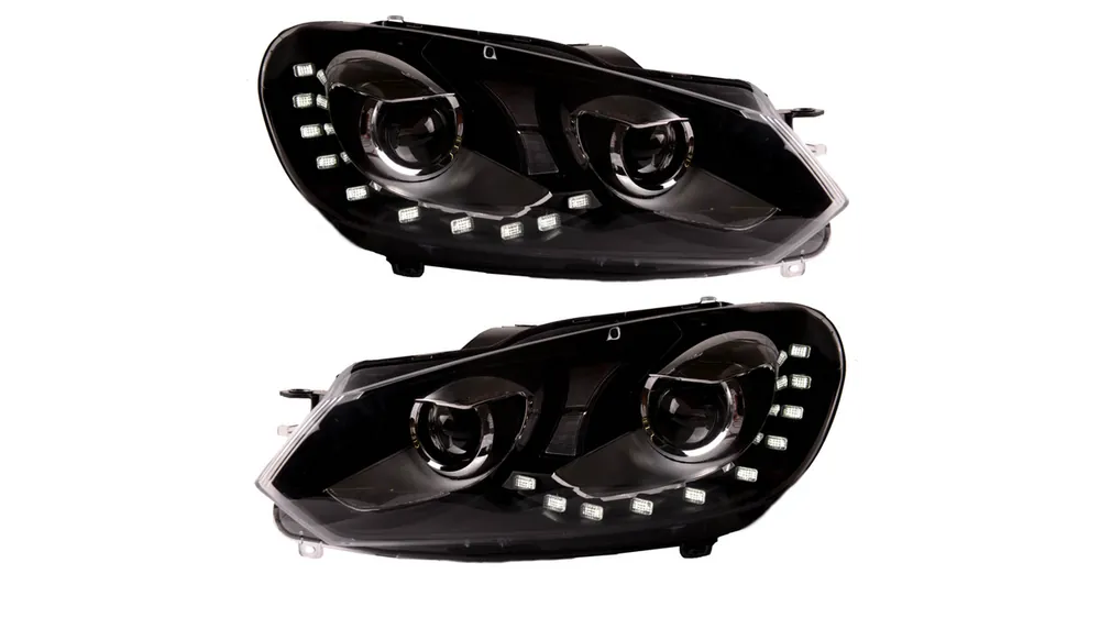 Bestseller Lampy Volkswagen Golf VI Przód Chrome