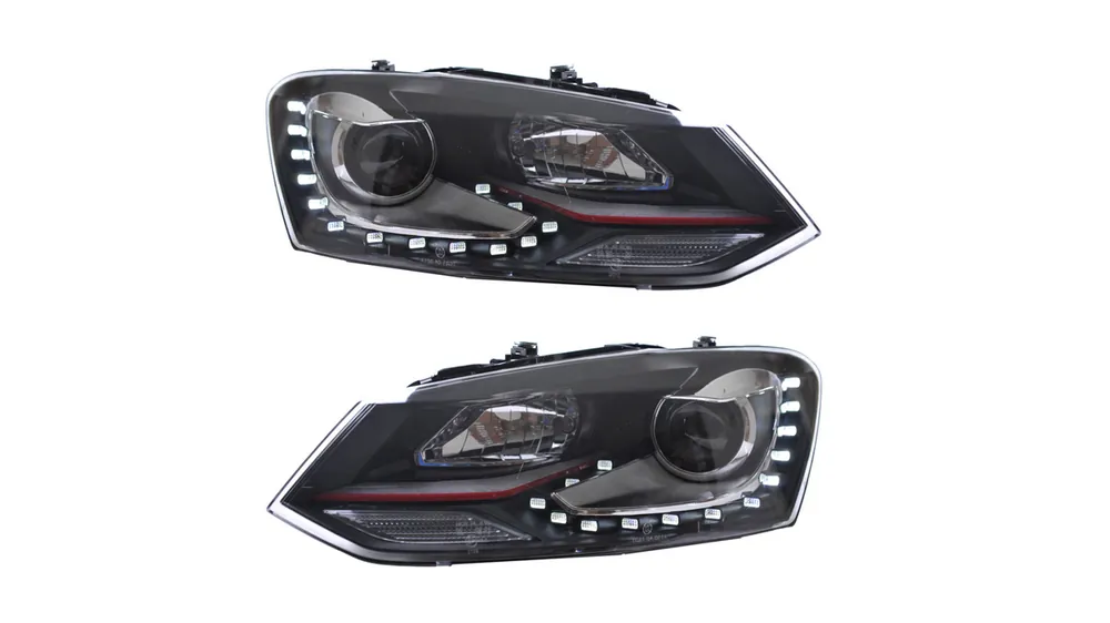 Wybór klientów Lampy Volkswagen POLO V Przód Red