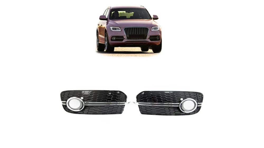 Cena promocyjna Ramka halogenów Audi Q5 8R Facelift Chrome Black