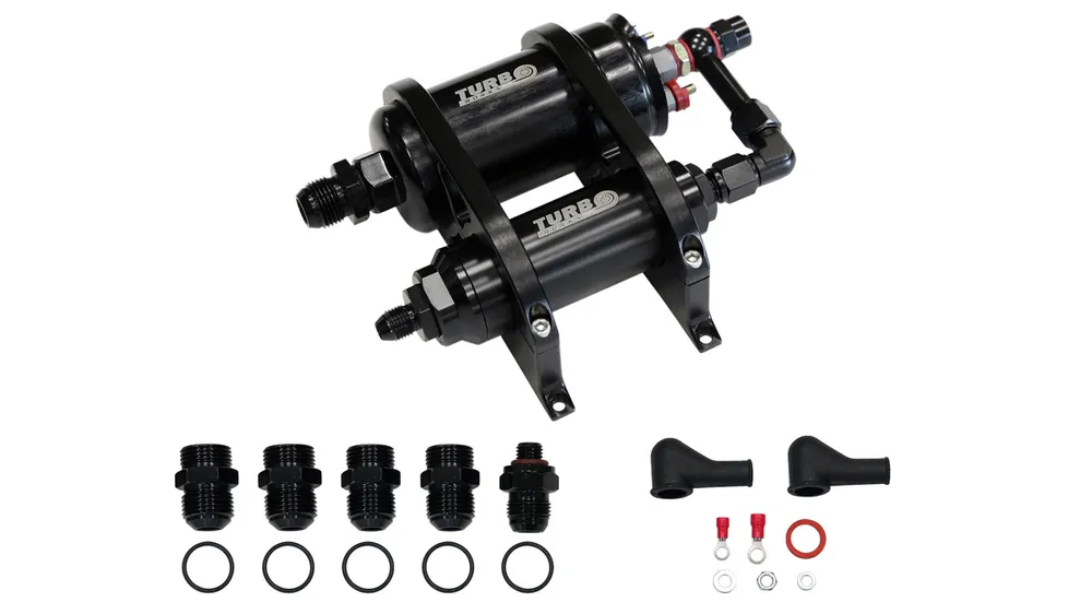 Zestaw Pompa paliwa TurboWorks 044 300LHP E85 wraz z filtrem paliwa AN8 Do wyczerpania zapasów
