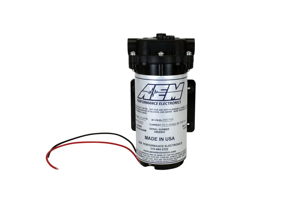 Super okazja AEM Water / Methanol 1/4" Push-Lock Hose Pump AEM-30-3015