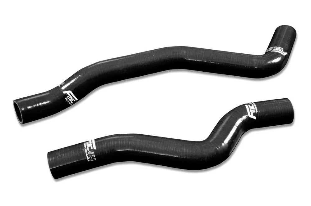 Przewody silikonowe FMIC Mitsubishi Lancer Evolution EVO 4 5 IV V CN9A CP9A 4G63 - Czarny Nie przegap