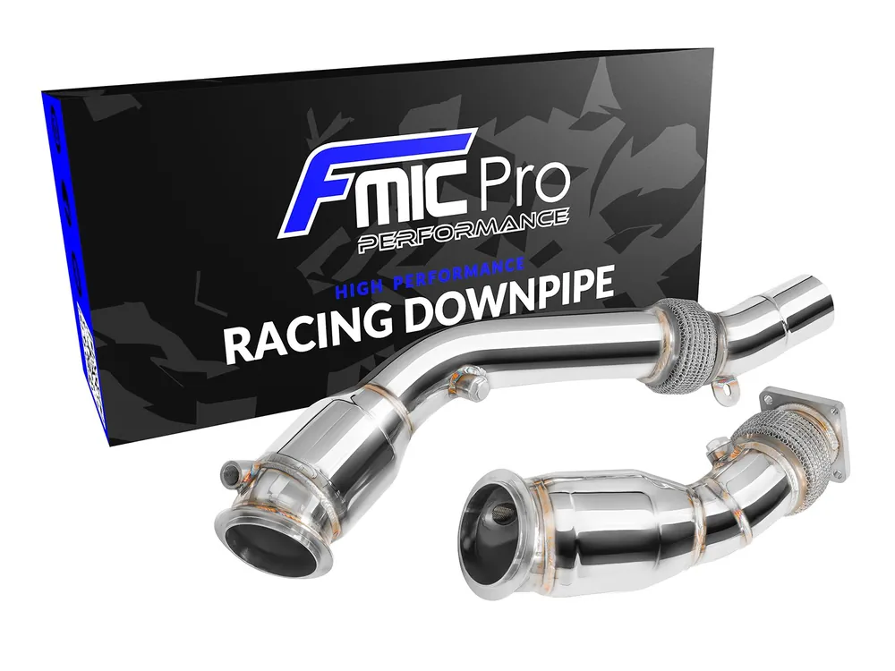 Taniej Downpipe FMIC BMW F80 M3 S55 USA z katalizatorem