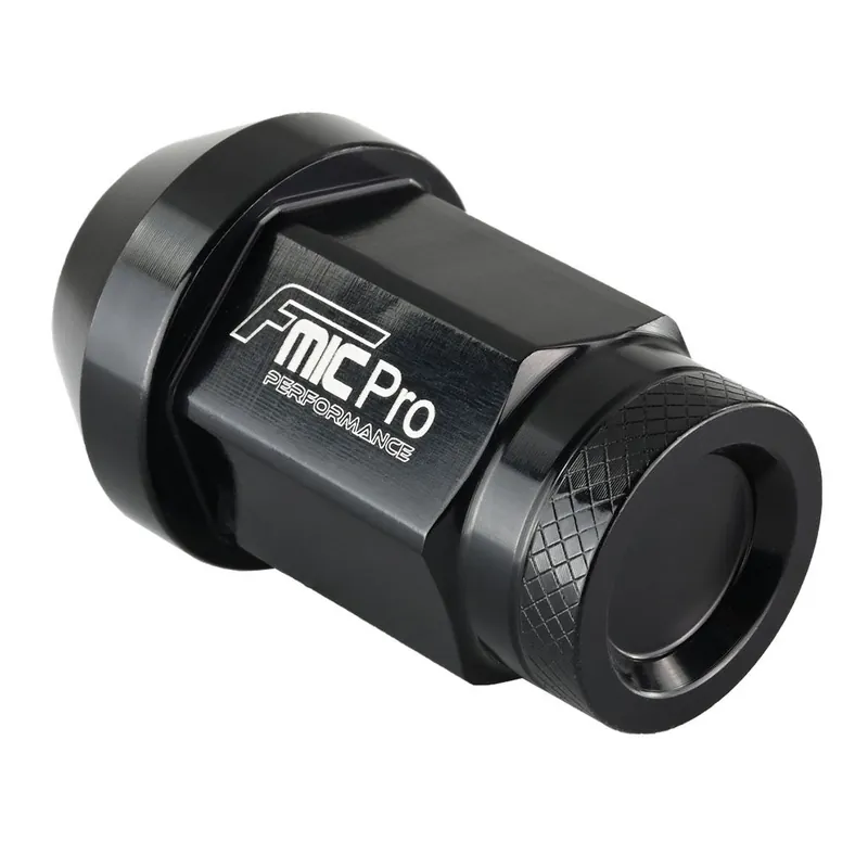 Kuta nakrętka aluminiowa do kół FMIC M14x1.5 Czarna 1 szt. stożkowa 7075-T6 Taniej