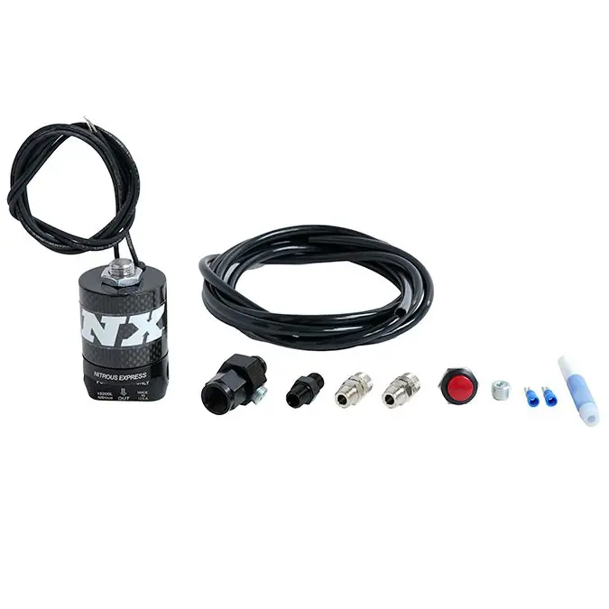 Xtreme Nitrous Purge Valve with Poly Line 6AN Nitrous Express NX 15597X Rabat