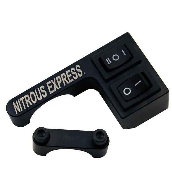 Ekspresowa dostawa Custom Switch Mount Handle Bar (7/8" Bar and Switches Off to Right Side) Nitrous Express NX 15800P