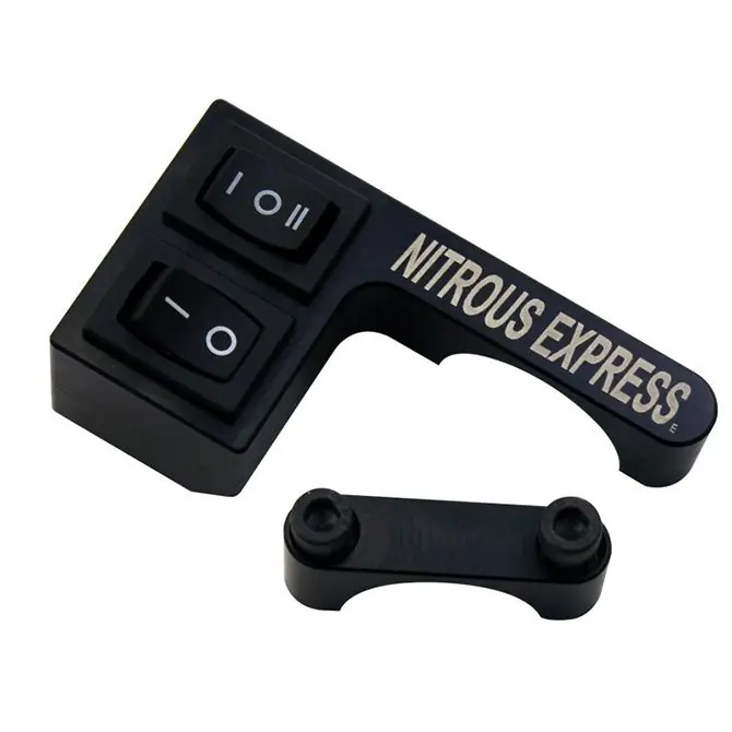 Nowość Custom Switch Mount Handle Bar (7/8" Bar and Switches Off to Left Side) Nitrous Express NX 15801P