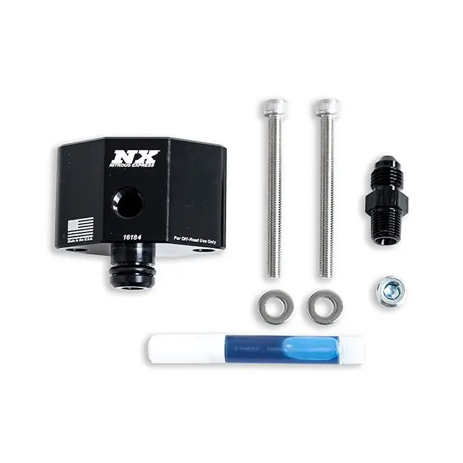 Billet Fuel Rail Adapter Ford 4.6L / 5.4L 3V 2005-2010 Nitrous Express NX 16184 Niska cena