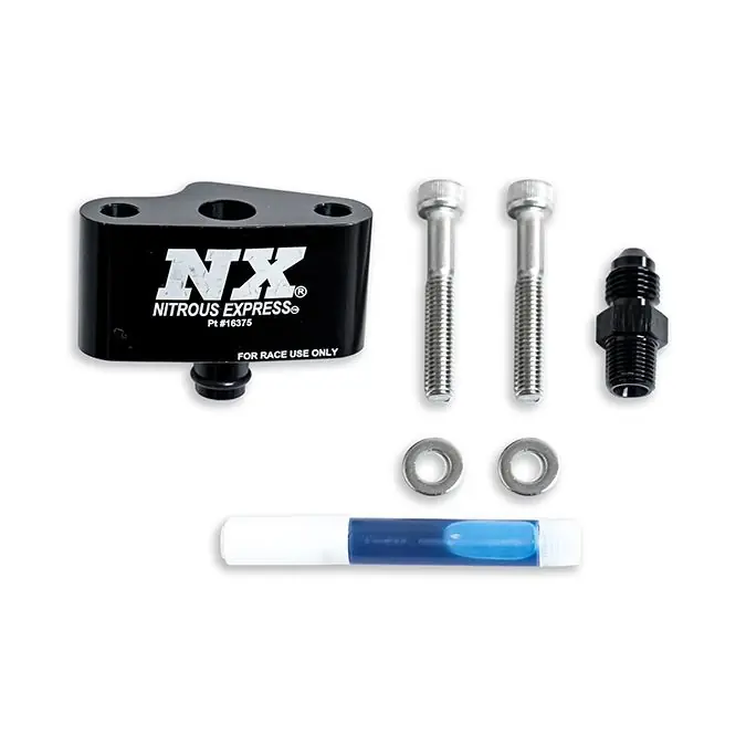 Hit sprzedaży Billet Fuel Rail Adapter 350Z 370Z G35 G37 Nitrous Express NX 16375