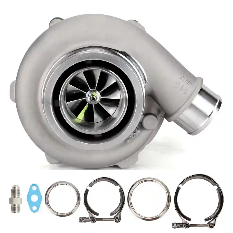 Promocja Turbosprężarka Pulsar PSR 3076 Gen2 750HP .82 2,5" V-Band Wlot 3" V-Band Wylot Stal Nierdzewna Łożyska kulkowe