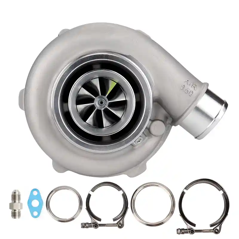 Turbosprężarka Pulsar PSR 3071 GEN2 650HP .64 2.5" V-Band Wlot 3" V-Band Wylot Stal Nierdzewna Łożyska kulkowe Do wyczerpania zapasów