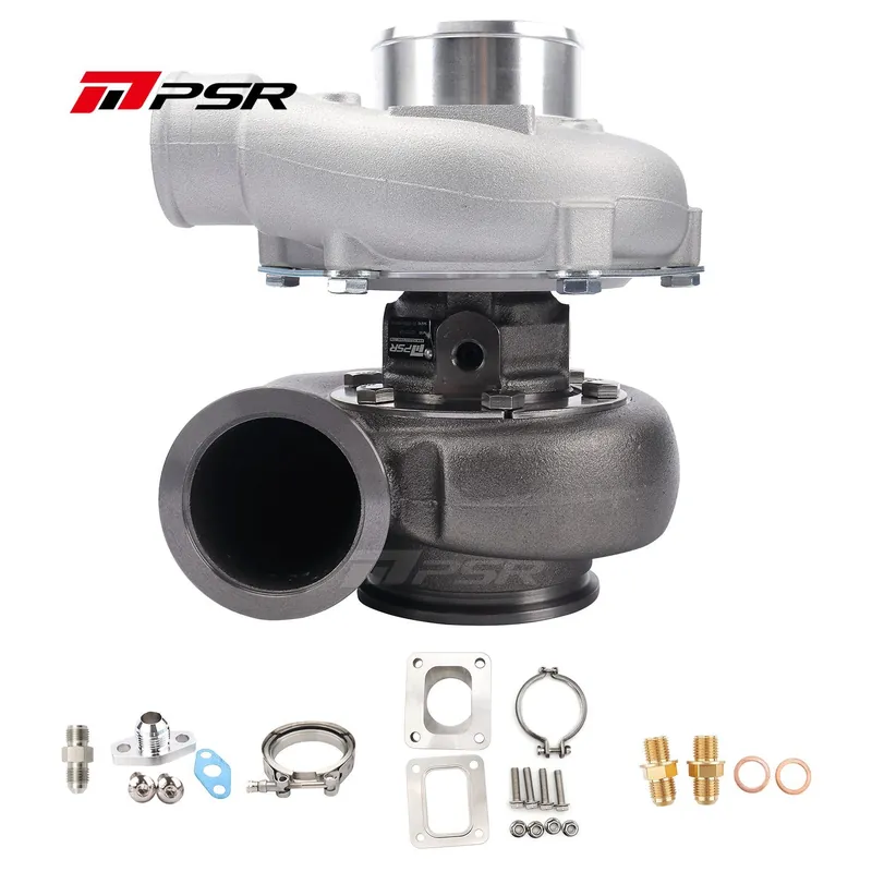 Turbosprężarka Pulsar PSR 3576 Gen2 1.01 Adapter T4 wlot 3" V-Band wylot Łożyska kulkowe Nowy
