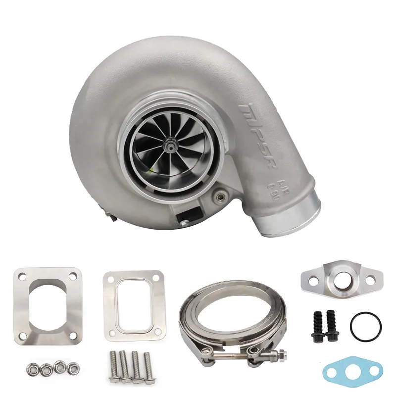 Zniżka Turbosprężarka Pulsar PSR 7375G Compact 1200KM 1.27 T4 Wlot 3.5" V-Band Wylot Łożyska kulkowe