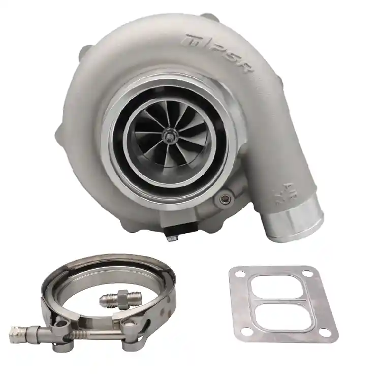 Zniżka Turbosprężarka Pulsar PSR 6255G 900KM .85 T4 Twin Scroll 3" V-Band Wylot Łożyska kulkowe