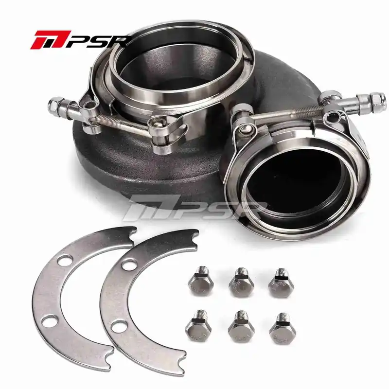 Zniżka Pulsar PSR PTX35 Muszla wydechowa nierdzewna Dual V-Band 1.03 A/R PSR3584 Gen 2 Turbos