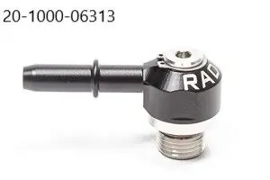 Końcówka AN6 ORB Swivel Banjo - 5/16" SAE męskie Radium Engineering Łatwy zwrot