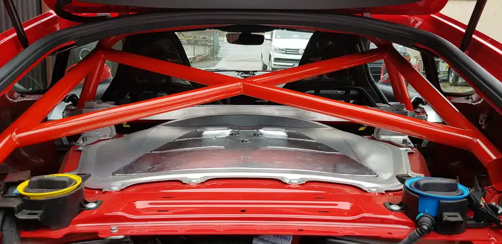 Rollbar skręcana pół klatka Porsche Cayman 718 White Niska cena