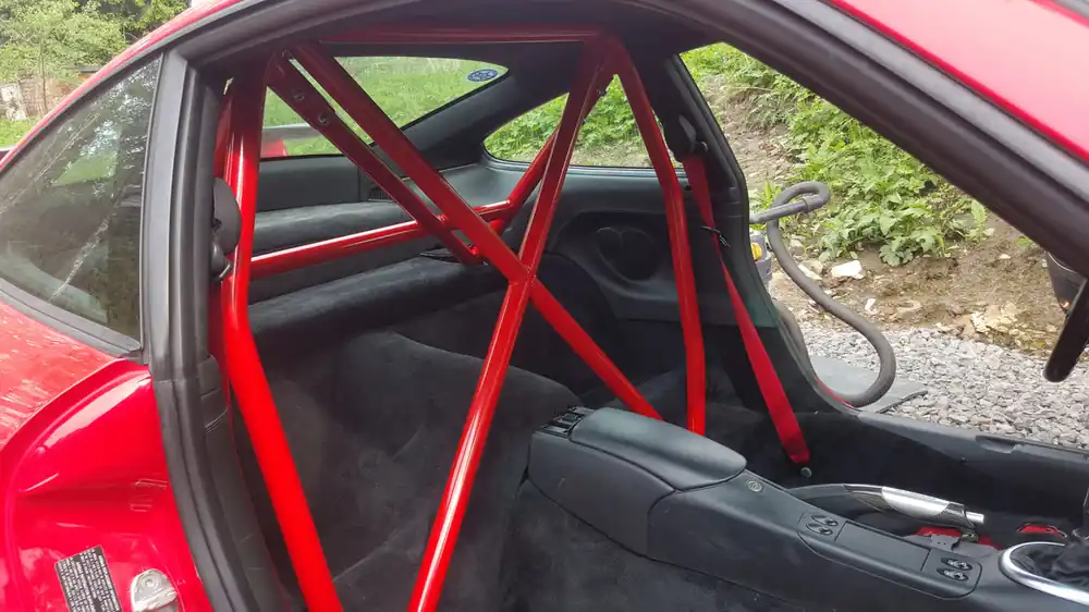 Rollbar skręcana pół klatka Porsche 911 964 933 Red Niska cena