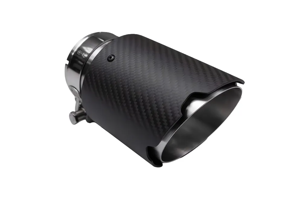 Promocja Końcówka tłumika 101mm wejście 70mm Carbon Matt