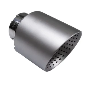 Bezpieczna płatność Końcówka tłumika 101mm wejście 67mm Szczotkowana