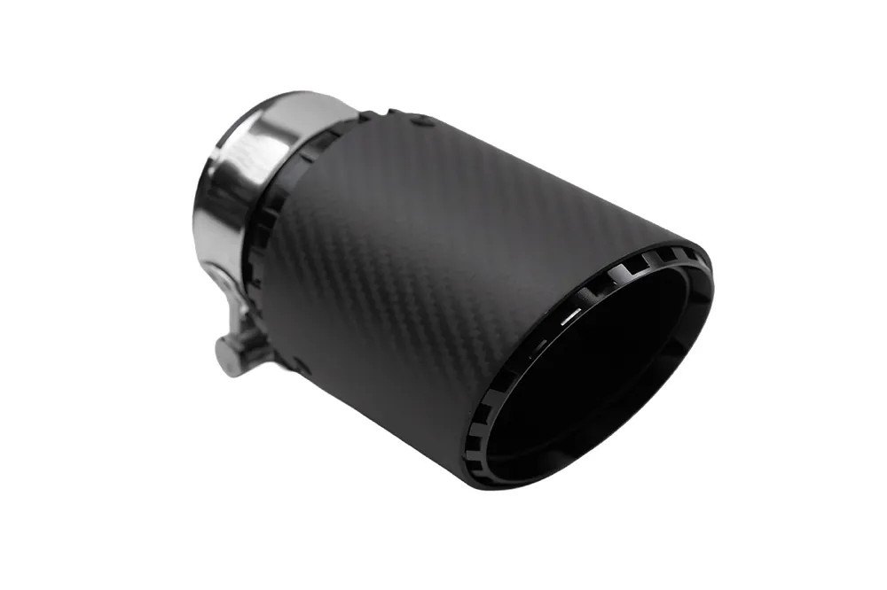Wybór klientów Końcówka tłumika 89mm wejście 70mm Carbon Matt