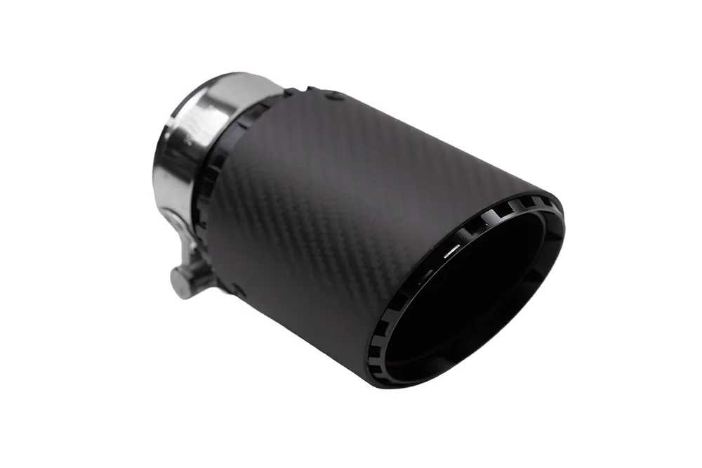 Tani Końcówka tłumika 101mm wejście 67mm Carbon Matt