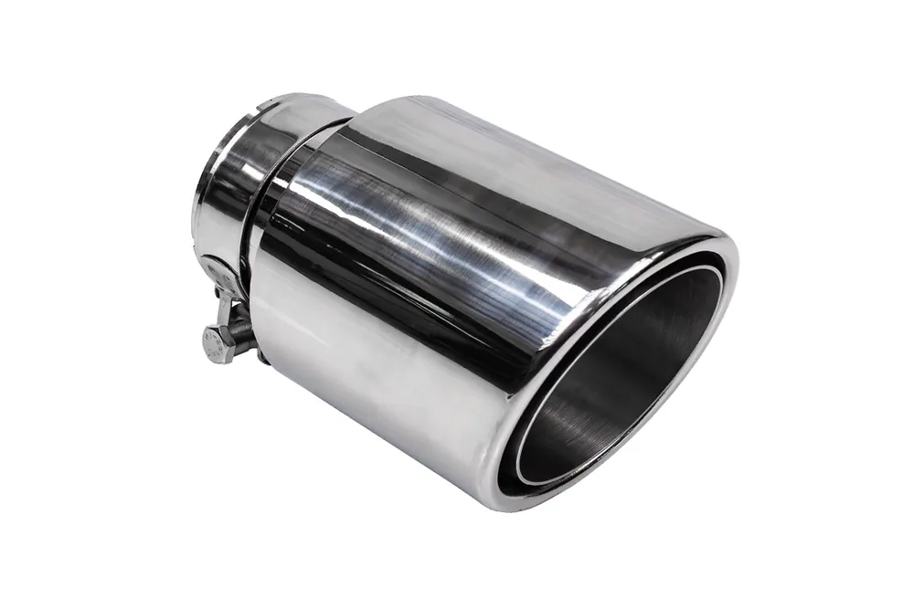 Końcówka tłumika 89mm wejście 76mm Polerowana Dostępne od ręki