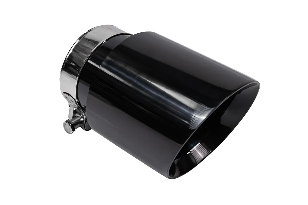 Kup teraz Końcówka tłumika 89mm wejście 70mm Gloss Black