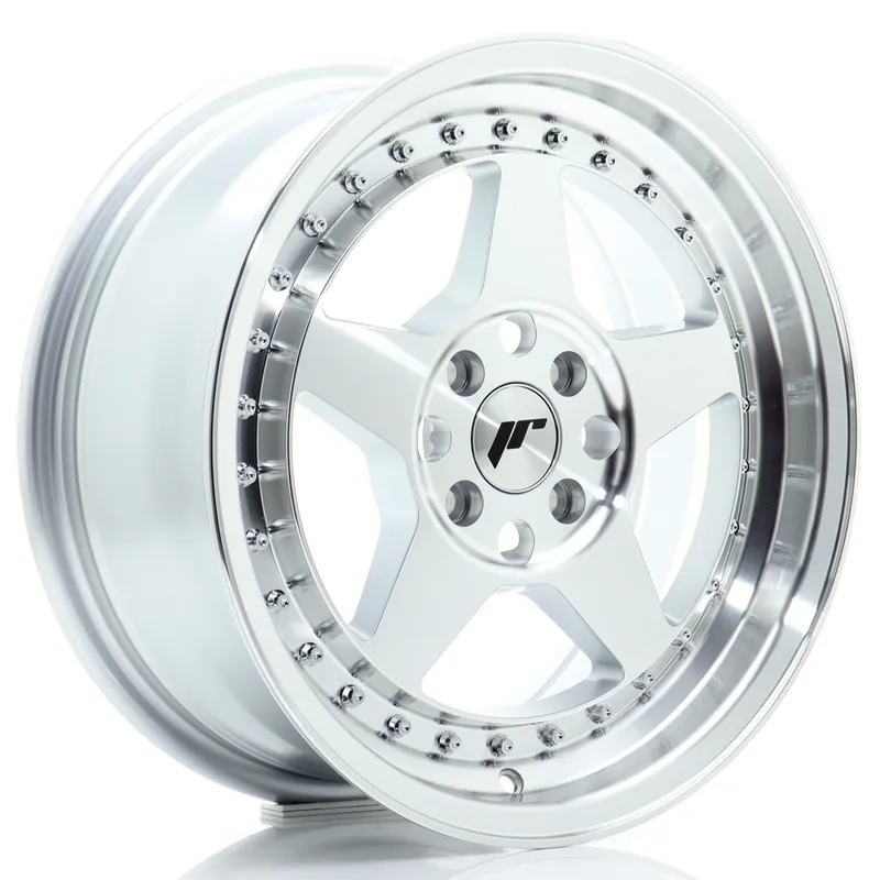 Felga JR Wheels JR6 16x7 4x100 ET35 Silver Machined Face Dodaj do koszyka