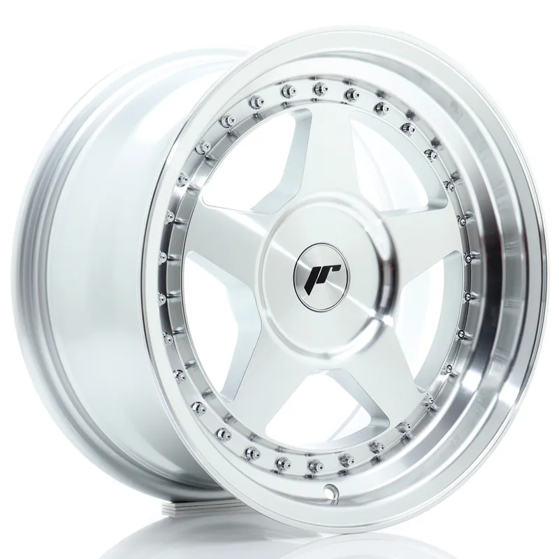 Felga JR Wheels JR6 16x8 (3/4/5 śrub) ET10-30 Silver Machined Face Blank Super okazja