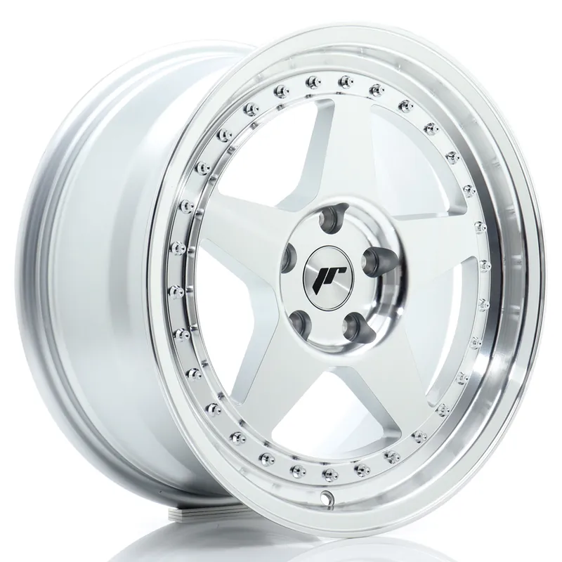 Felga JR Wheels JR6 17x8 5x112 ET35 Silver Machined Face Premium