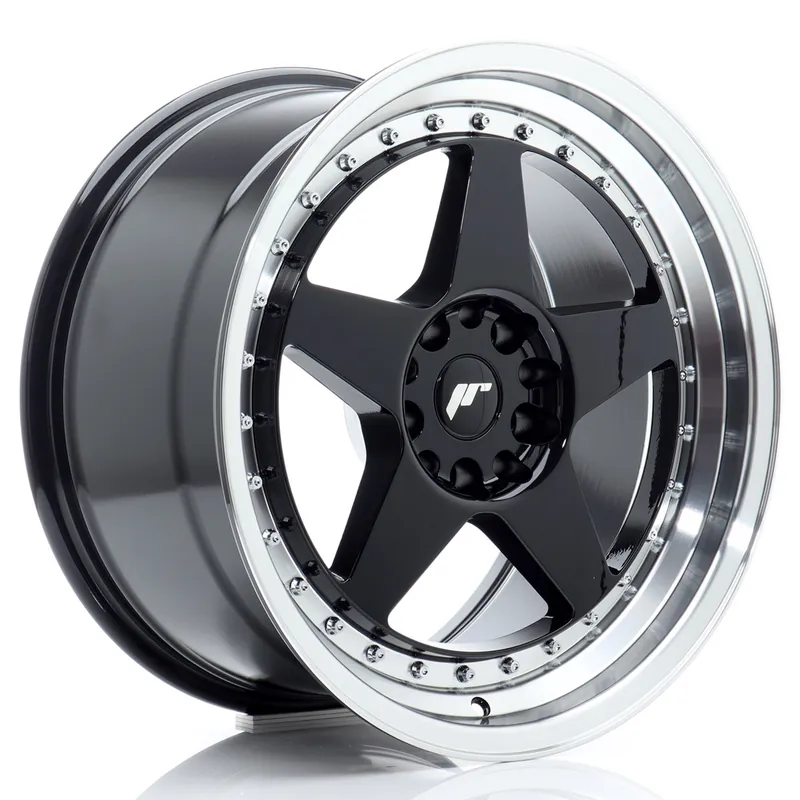 Felga JR Wheels JR6 18x9,5 5x114,3/5x120 ET22 Gloss Black w/ Machined Lip Kup online