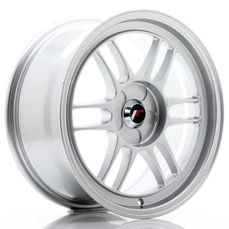 Felga JR Wheels JR7 17x8 (5 śrub) ET35 Silver Blank Bezpieczna płatność