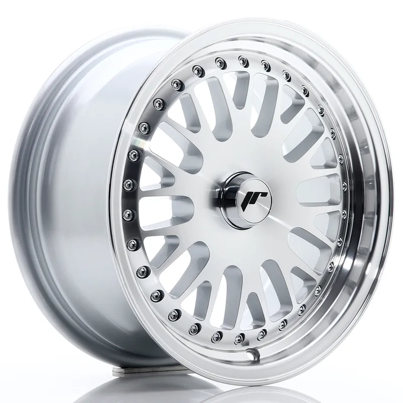 Felga JR Wheels JR10 15x7 (3/4/5 śrub) ET30 Silver Machined Face Blank Nie przegap
