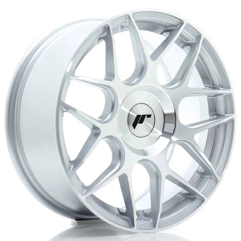 Felga JR Wheels JR18 16x7 (3/4/5 śrub) ET20-35 Silver Machined Face Blank Bezpieczne zakupy