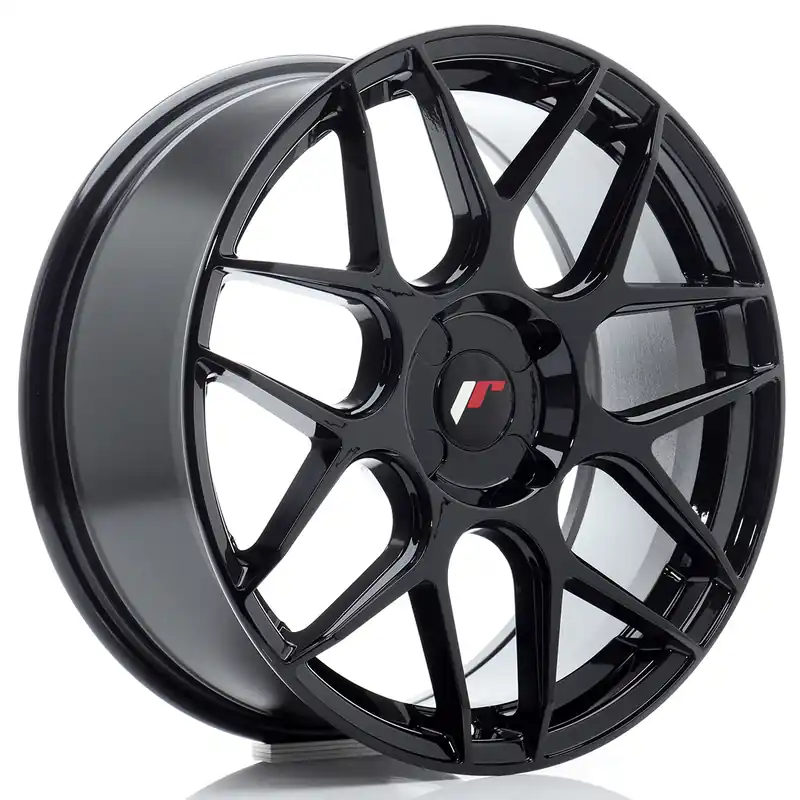 Zniżka Felga JR Wheels JR18 18x7,5 (4 śrub) ET20-40 Gloss Black Blank