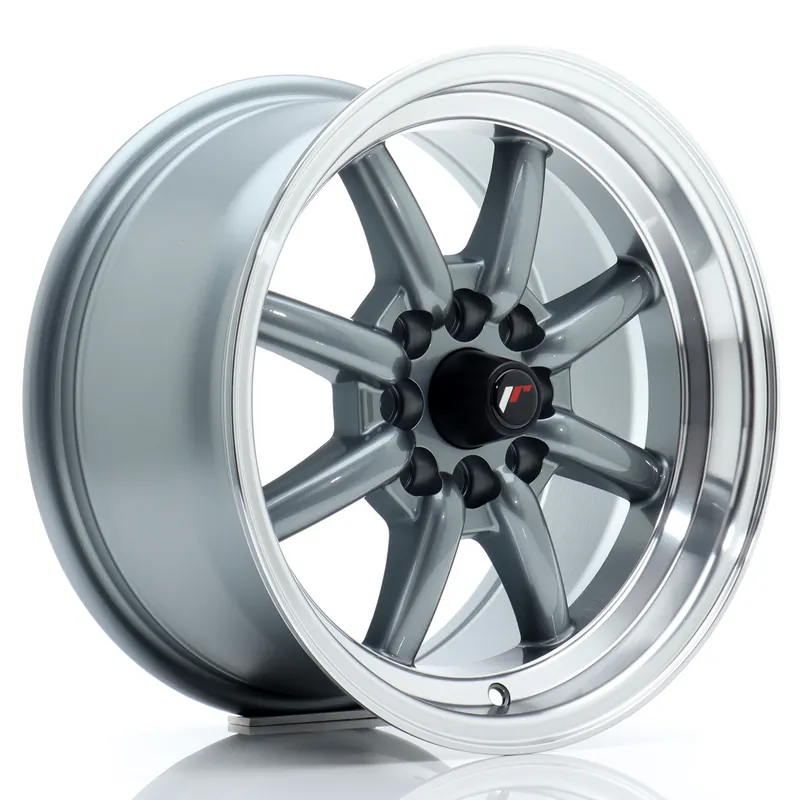 Sprawdź teraz Felga JR Wheels JR19 15x8 4x100/4x114,3 ET20 Gun Metal w/ Machined Lip