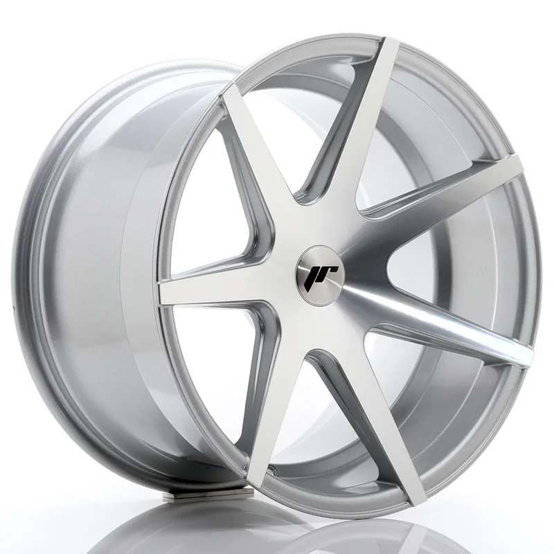 Darmowy zwrot Felga JR Wheels JR20 19x11 (5 śrub) ET25-40 Silver Machined Face Blank
