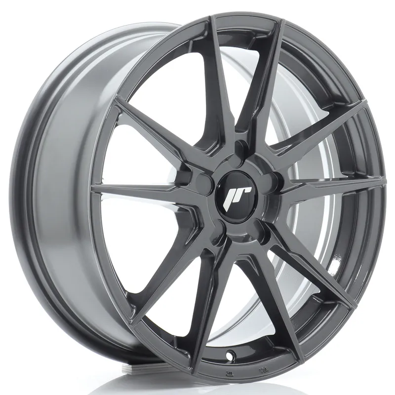 Felga JR Wheels JR21 17x7 (5 śrub) ET20-40 Hyper Gray Blank Szybka dostawa